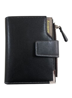 Buy 3-Fold Ultrathin Fashionable Wallet Black in Saudi Arabia