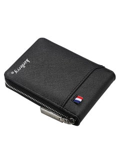 Buy Multi-Layer Anti Theft Casual Wallet Black in UAE