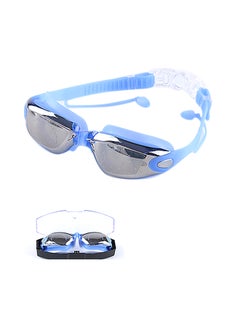 Buy Anti-Fog Mirror Waterproof Swimming Goggles in UAE