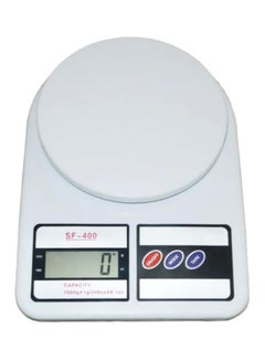 اشتري Electronic Kitchen Weighing Scale أبيض في مصر