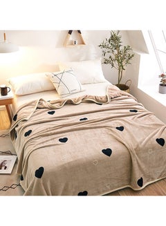 Buy Casual Elegant Comfort Blanket cotton Multicolour 120x200cm in UAE