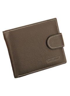 Buy Retro Design Multi-Function Wallet Khaki in Saudi Arabia