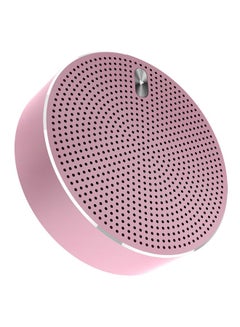 Buy Wireless Bluetooth Speaker With Mic Pink in Saudi Arabia