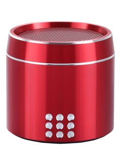 اشتري مكبر صوت ستيريو صغير ومحمول يعمل بالبلوتوث ومزود بمؤشر LED أحمر في السعودية