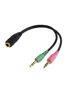 Buy 3.5mm Earphones Cable Black/Green/Pink in Saudi Arabia