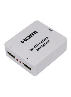 اشتري HDMI Bi-Direction Switch أبيض في الامارات