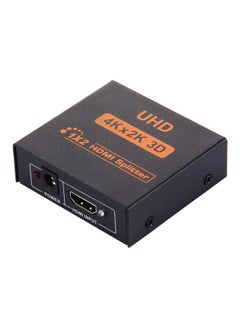 Buy UHD 1x2 HDMI Splitter Black in UAE