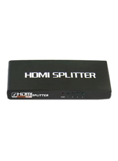 Buy 4-Output Port HDMI Splitter Adapter Black in UAE