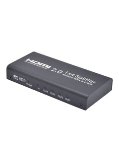 Buy 4-Port HDMI 2.0 Switch Splitter Black in UAE