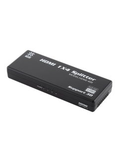 Buy HDMI 4 Port Audio Splitter Black in UAE