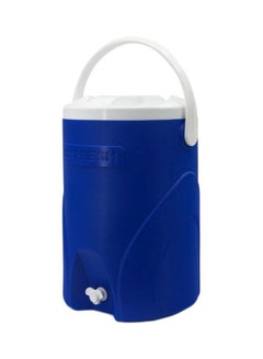 Buy Beverage Cooler With Handle Blue/White in Saudi Arabia