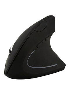 Buy Ergonomic Wireless Vertical Mouse Black in UAE