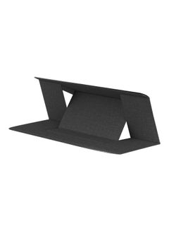 Buy Adjustable Automatic Adsorption Laptop Stand Black in UAE