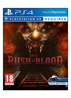 Buy Until Dawn: Rush Of Blood (Intl Version) - Action & Shooter - PlayStation 4 (PS4) in UAE