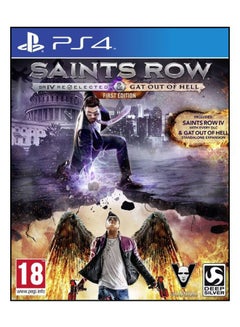 Buy Saints Row IV Re-Elected And Gat Out Of Hell Saints Row (Intl Version) - Action & Shooter - PlayStation 4 (PS4) in UAE