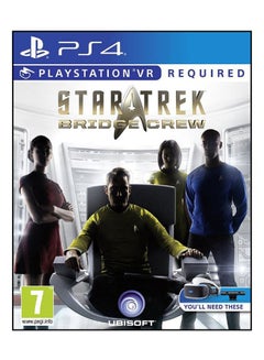 اشتري لعبة فيديو "Star Trek Bridge Crew" (إصدار عالمي) - adventure - playstation_4_ps4 في السعودية
