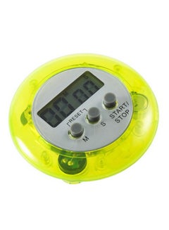 Buy Digital Countdown Cooking Timer Yellow 64 x 20mm in Saudi Arabia