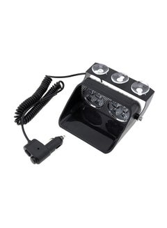 Buy S8 8 LEDs 8W High Power Suction Cup Car Strobe Warning Light in Saudi Arabia