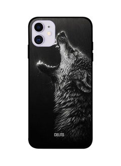 Buy Protective Case Cover For iPhone 11 Scrowling Wolf in Saudi Arabia