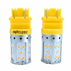 Buy 2-Piece 35 LEDs GMC T25 7443 Turn Signal Light Set in UAE