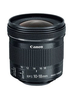 Buy EF-S 10-18mm f/4.5-5.6 IS STM Lens Black in Saudi Arabia