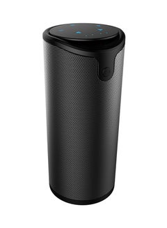 Buy S8 Bluetooth Wireless Speaker Cover Touch Control Handsfree with Mic Black in Saudi Arabia