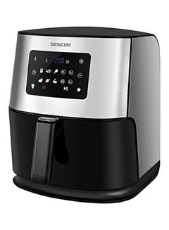 Buy Air Fryer 6L 6 l 1700 W SFR 6100BK Silver/Black in Saudi Arabia