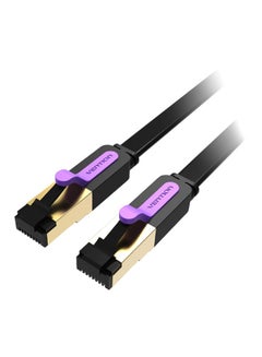 Buy CAT 7 RJ45 LAN Ethernet Extension Cable Black in UAE