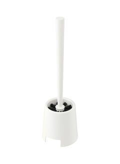 Buy Toilet Brush Holder White 36.5cm in UAE