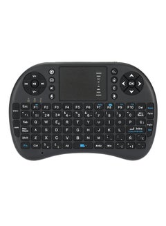 Buy 2.4G Mini USB Wireless Keyboard Touchpad And Air Mouse Remote Control For Android Windows TV Box Smart Phone Black in Egypt