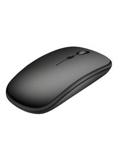 Buy Wireless Ultra Thin Optical Mouse Black in Saudi Arabia