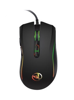 Buy A869 Wired Gaming Optical Mouse Black in Saudi Arabia