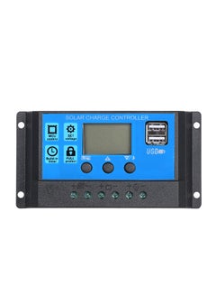 Buy Solar Panel Battery Charge Controller With Dual USB Black 13.50*4.00*8.00centimeter in UAE