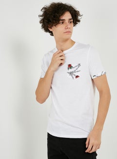Buy Pocket Detail Short Sleeve T-Shirt White in UAE