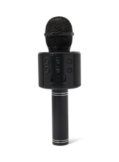Buy Bluetooth Wireless Handheld Karaoke Microphone WS-858 Black in Saudi Arabia