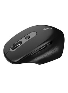 Buy I660T Rechargeable Multi-Mode Wireless Mouse Black in Saudi Arabia