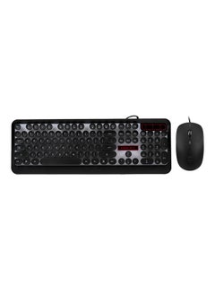 Buy Backlight USB Wired Gaming Keyboard And Mouse Black in Saudi Arabia