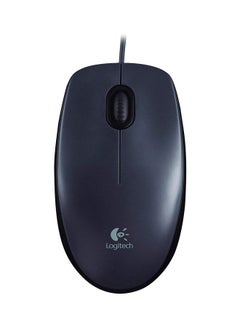Buy Wired Optical Mouse Dark Grey in UAE