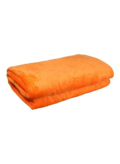 Buy Polyester Blanket Polyester Orange 200x230centimeter in UAE