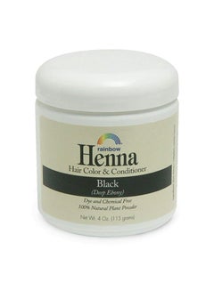 Buy Henna Hair Color and Conditioner Persian Black Deep Ebony 4 oz in Saudi Arabia