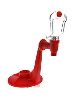 Buy Saver Soda Dispenser Red/Clear 15x10x10cm in Egypt