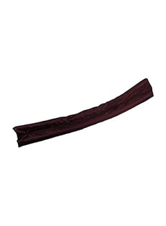 Buy 2-Piece Under Door Draft Stopper Brown 80centimeter in Egypt