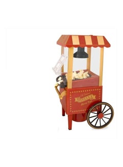Buy Old Fashioned Popcorn Maker 1200 Watt 1200 W B07MX7W7BJ Red/Yellow in UAE
