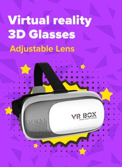 Buy Virtaul Reality 3D Glass Black/White in UAE