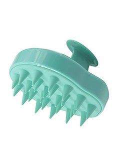 Buy Hair Scalp Massager Shampoo Brush Green in UAE