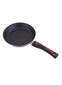 Buy Open Fry Pan With Detachable Handle Wine Red 24x4.3cm in Saudi Arabia