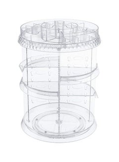 Buy 360 Degree Rotating Makeup Organizer Clear in Egypt