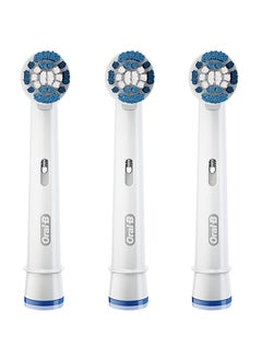 Buy 3-Piece Precision Clean Electric Toothbrush Blue/White in UAE