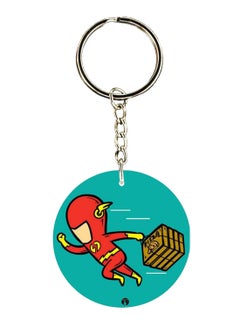 Buy Double Sided The Flash Printed Keychain in UAE