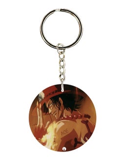 Buy The Anime One Piece Double Side Printed Keychain in UAE